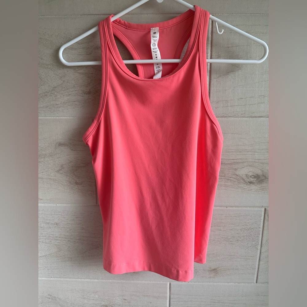 Lululemon Raspberry Cream Racerback Tank